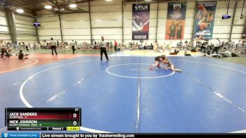 48 lbs Rd# 9- 2:15pm Saturday Final Pool - Jack Sanders, Scorpions vs Nick Johnson, NCWAY National Team