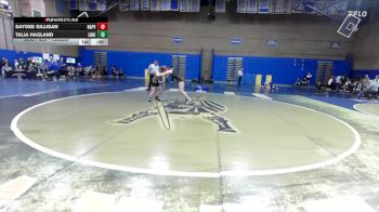 105lbs Cons. Round 3 - Talia Hagland, Lincoln (Girls) vs Saydee Gilligan, Napavine (Girls)