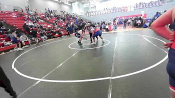 285 lbs Cons. Round 2 - Roberto Flores, El Paso Austin vs Isaias Saucedo, El Paso Bel Air