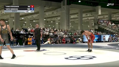 70 kg Semis - Vince Bouzakis, Pittsburgh Wrestling Club vs Seth Mendoza, Tiger Style Wrestling Club