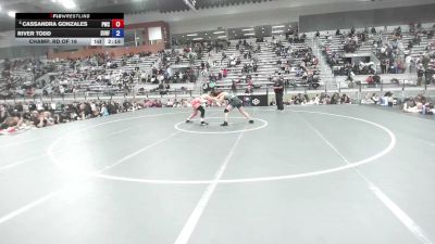 68 kg Champ. Rd Of 16 - Cassandra Gonzales, Pinnacle Wrestling Club vs River Todd, Surfside