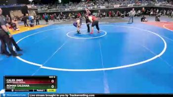 6A - 285 lbs Semifinal - Roman Saldana, Weslaco vs Caleb Jinks, South Grand Prairie