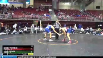 195 lbs Round 3 (8 Team) - Lane Kovarik, Kearney vs Jaxon Vikander, Manhattan