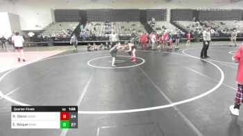 121 lbs Quarterfinal - Ryan Glenn, Kingsway 7th & 8th vs Evan Roque, Red Nose WC