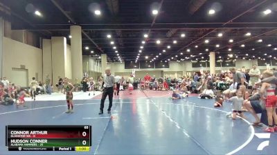 65 lbs Round 2 (6 Team) - Connor Arthur, Gladiator WA vs Hudson Conner, Alabama Hammers