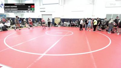153 lbs 3rd Place - Wyatt Hoppes, The Asylum White-HS vs Jacob Kennedy, Dayton Bandits-HS