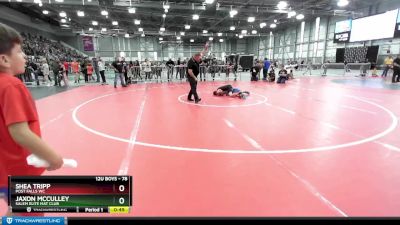 78 lbs Cons. Round 1 - Jaxon McCulley, Salem Elite Mat Club vs Shea Tripp, Post Falls WC