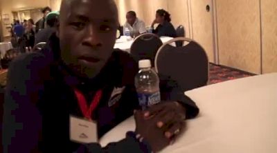 Moses Mosop talks training and injury before Chicago Marathon 2011