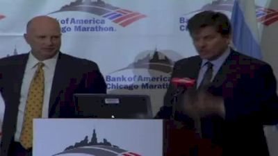 Elite Athelete Introductions-Chicago Marathon 2011