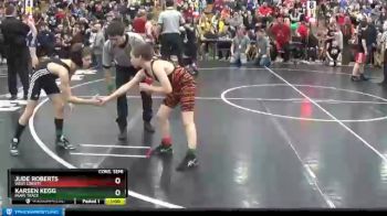 74 lbs Cons. Semi - Jude Roberts, West Liberty vs Karsen Kegg, Miami Trace