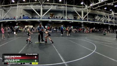 68 lbs Finals (2 Team) - Lincoln Blazak, Buxton Squeeze vs David Kniezewski, Rangers WC