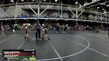 68 lbs Finals (2 Team) - Lincoln Blazak, Buxton Squeeze vs David Kniezewski, Rangers WC