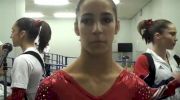 Aly Raisman of USA Led the Team through Qualifications and Advances to World Finals