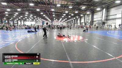 72 lbs Rd# 9- 2:15pm Saturday Final Pool - Kaiden Gibbs, Team Ohio vs Lucas Spicer, Team BAM