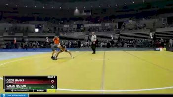 85 lbs Quarterfinals (8 Team) - Ozzie Hanks, Bemidji vs Calen Hardin, Annandale/Maple Lake