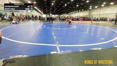 76 lbs Semifinal - Covington Allen, LWA 12U vs Brody Duell, Wyoming Underground