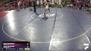 120 lbs Champ Round 1 (16 Team) - Max Fransisco, Alaska 1 vs Miles Blanton, New Mexico