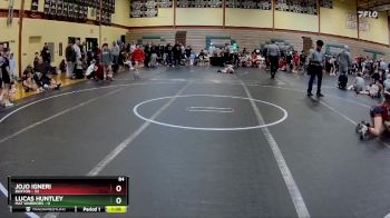 84 lbs Round 4 (10 Team) - Lucas Huntley, Mat Warriors vs Jojo Igneri, Buxton