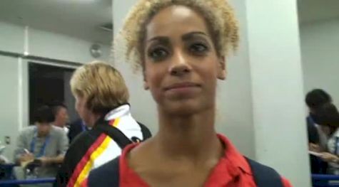 Danusia Francis after Helping Great Britain Qualify to the 2012 Olympics danusia francis