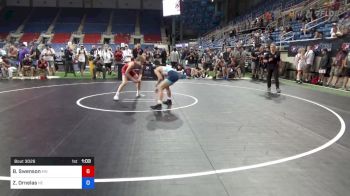 106 lbs Cons 4 - Brett Swenson, Minnesota vs Zaiyahn Ornelas, Nebraska