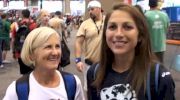 Sara Hall coaches her mom to her first marathon at the Chicago Marathon