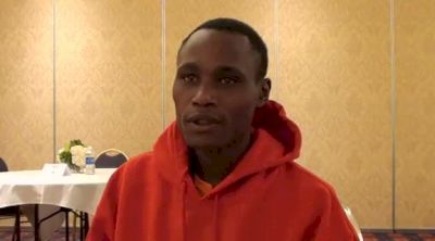 Ondara McDonard talks about being a pacer before the Chicago Marathon 2011