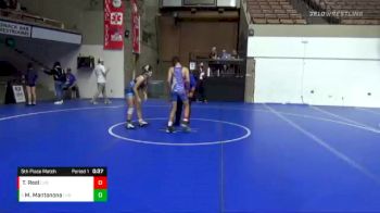 108 lbs 5th Place Match - Mila Mantanona, CVBJJ vs Ty Reel, Ramona Dawg Pound Wrestling Club