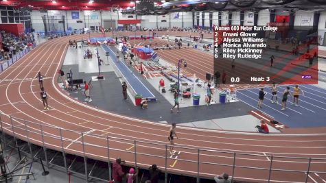 Women's 600m, Finals 3