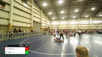 63 lbs Quarterfinal - Tucker Clawson, Zion Thunder Wrestling Club vs Nikolai Tibbs, Ravage Wrestling Club