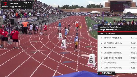 Youth Boys' 4x100m Relay, Semi-Finals - Age 10