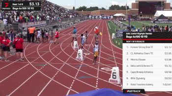 Youth Boys' 4x100m Relay, Semi-Finals - Age 10