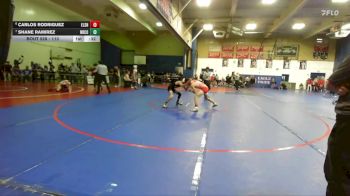 113 lbs Cons. Round 5 - Shane Ramirez, Norco vs Carlos Rodriguez, Elsinore