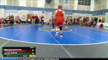 195 lbs Semis (4 Team) - Austin Maroni, Mater Dei vs Braylon Schoettle, Center Grove