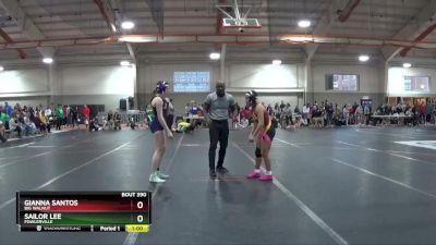 125 lbs Cons. Round 2 - Gianna Santos, Big Walnut vs Sailor Lee, Fowlerville