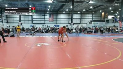 215 lbs 1st Place Match - Nash Mullis, Believe 2 Achieve vs Chase Burns, Chesapeake