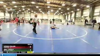 96 lbs Round 5 (6 Team) - Eric Casula, Oklahoma Storm vs Josiah Puller, Team Ohio