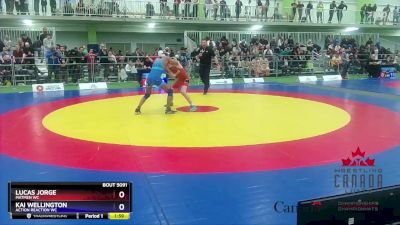 52kg Cons. Round 2 - Lucas Jorge, Matmen WC vs Kai Wellington, Action Reaction WC