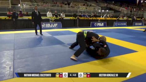 Hector Gonzalez Jr vs Nathan Michael Cozzitorto 2025 Pan Jiu Jitsu IBJJF Championship