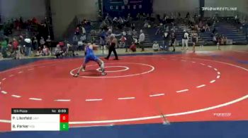 85 lbs 5th Place - Pace Lilenfeld, Level Up vs Bailey Parker, Heard County Braves