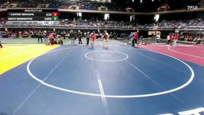 6A 165 lbs Semifinal - Carter Nekvapil, Allen vs Keith Remington, League City Clear Creek