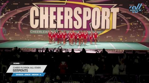 Cheer Florida All Stars - Serpents [2023 L2 Junior - Medium - A] 2023 CHEERSPORT National All Star Cheerleading Championship