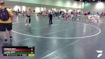 106 lbs Round 2 (6 Team) - Carter West, Iowa Black vs Charles Holt, New England Gold - AS