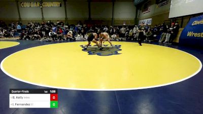 178 lbs Quarterfinal - Brody Kelly, Immaculate Conception (IL) vs Isai Fernandez, St. John Bosco