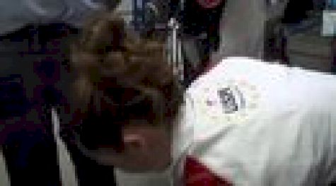 McKayla Maroney with her World Gold Medal