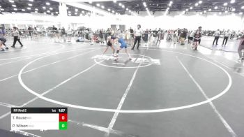 94 lbs Rr Rnd 2 - Trinity Rouse, 951 Wc vs Paige Wilson, Kalispell WC