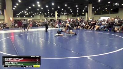 165 lbs Cons. Round 4 - Emmett Hoffmann, Ponte Vedra Wrestling vs Drew Adams, Stronghold Wrestling Club