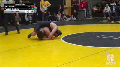 168 lbs Cons. Semi - Cyrus Tamplen, The 300 vs Eli Voight, Joseph Kerr Middle School