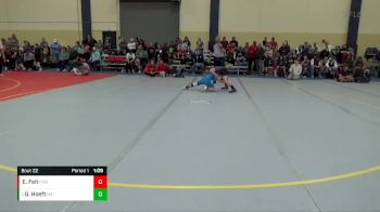 90 lbs Quarterfinal - Gavin Hoeft, MN Elite vs Ethan Feit, Feit Club Wrestling