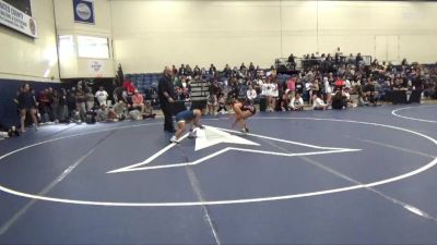 110 lbs Champ. Round 2 - Telsarina Walter, Eastern Oregon University (OR) vs Jacqueline Placencia, Simpson University (CA)