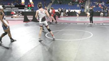 150 lbs Consi Of 16 #2 - Griffin Caird, Fairfield Warde vs Ezekiel Cherival, Hampden Charter High